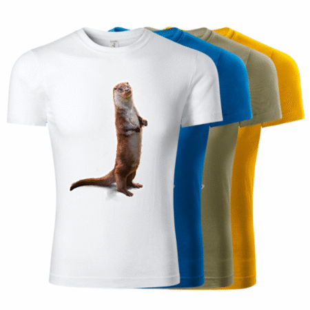 Tričko pro dospělé s potiskem - Vydra