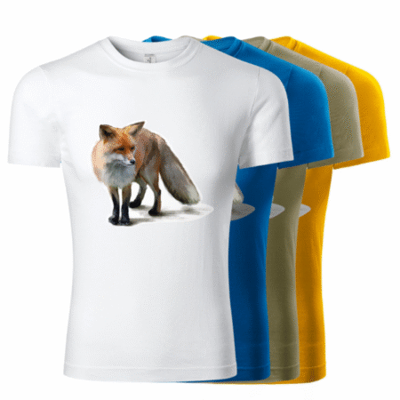 Tričko pro dospělé s potiskem - Liška